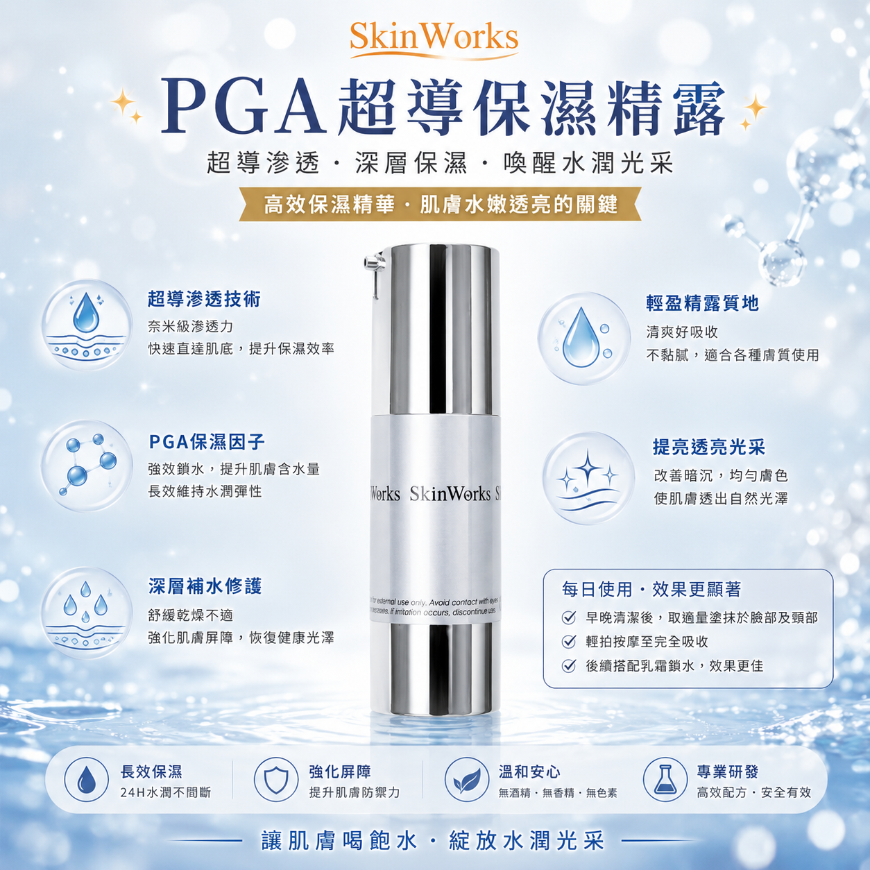 PGA超導保濕晶露